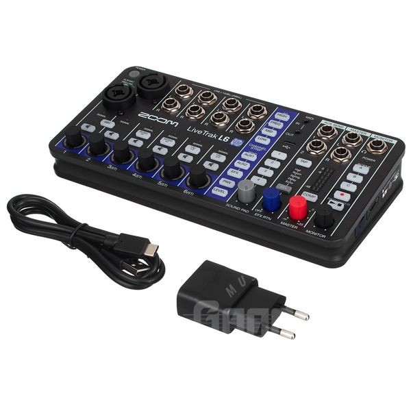 Zoom LiveTrak L-6 | Digital Mixer, Multitrack Recorder and Audio Interface